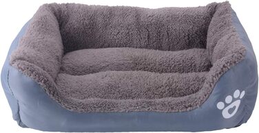 Килимок для кота та собаки AcserGery: м'який, теплий, сірий. Підходить як ліжко для собак та котів