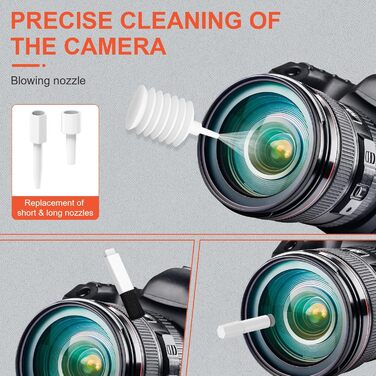 Набір для чищення клавіатури 20 в 1: щітка, очищувач для електроніки, для планшетів, ноутбуків, телефонів, навушників, моніторів, камер