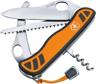 Victorinox Swiss Army Knife, Hunter XTM, Multitool, Swiss Army Knife 6 Functions, One-Hand Lock, Corkscrew, Wood Saw