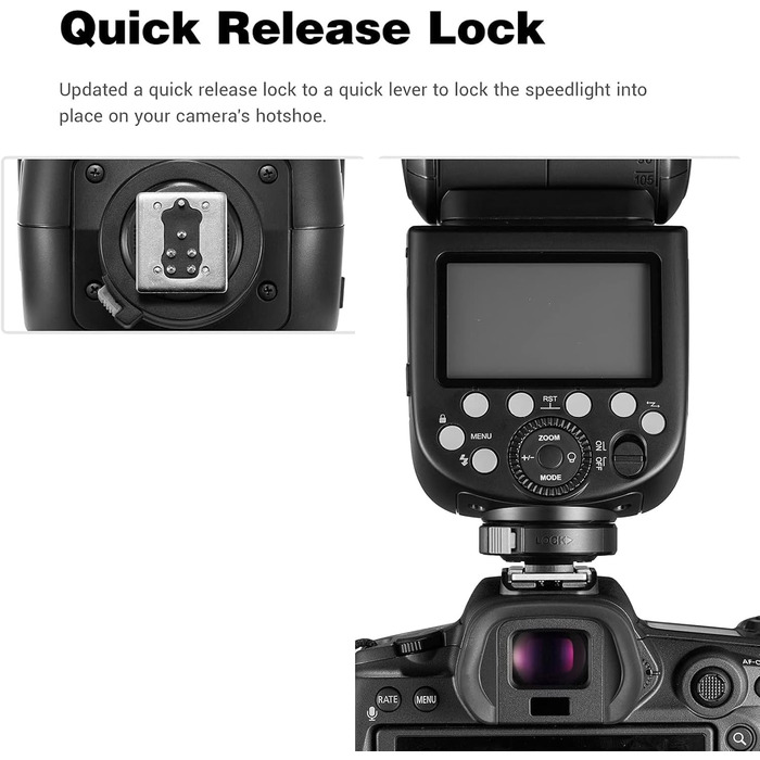 Спалах Godox V860III-S E-TTL II: Швидкість 1/8000s, GN60, 450 спахів, сумісний з Canon EOS