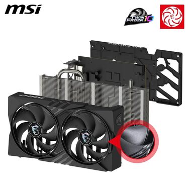Відеокарта MSI GeForce RTX 5050 GAMING OC 8GB GDDR6, PCIe 5.0, 2602 MHz