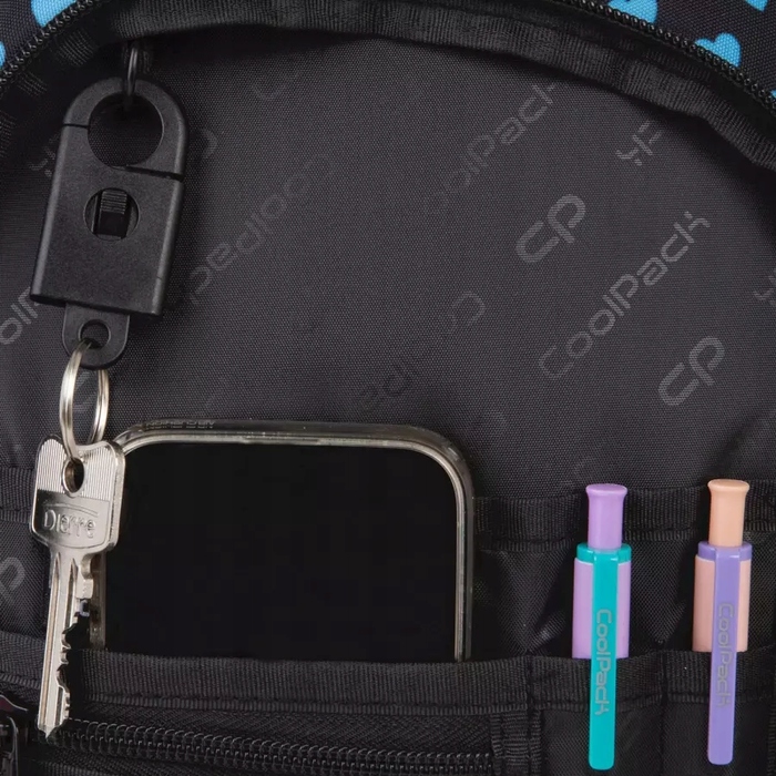 Молодіжний шкільний рюкзак CoolPack Factor, колір Dark