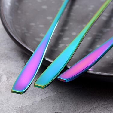 Набір ложок для лате макіато GRÄWE Königstein (Райдуга), нержавіюча сталь, 6 шт.