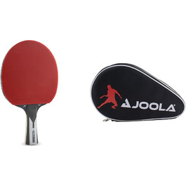Пінг-понгова ракетка JOOLA Carbon Pro - професійний рівень, сертифікована ITTF, комплект з чохлом