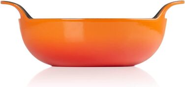 Чавунна балтійська каструля Le Creuset 24 см, 2,7 л, червона, для індукції та духовки