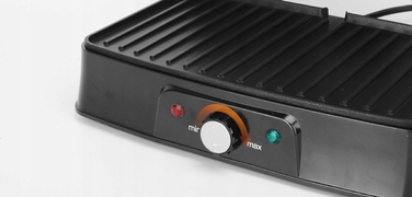 Електричний контактний гриль Aigostar 30HFA, сріблястий/сірий, 1500 Вт