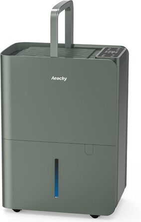 Електричний осушувач повітря AEOCKY Max 25L - 50 м², з відведенням води, для підвалу, пральні, спальні, ванної кімнати