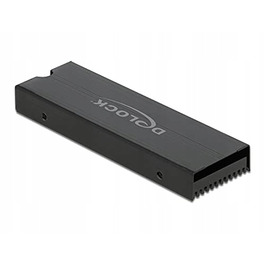 Радіатор DeLOCK для M.2 SSD 2280, чорний