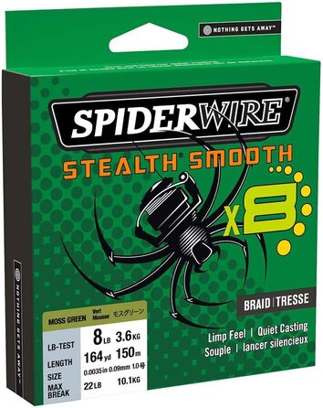 Плетена волосінь Spiderwire Stealth Smooth x8 0,13 мм 300 м, яскраво-жовта
