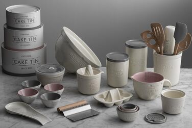 Mason Cash Innovative Kitchen Measuring Containers, stoneware, white, 20.5 x 15 x 10 cm