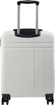 Ручний багаж Cabin Max Anode – валіза на колесах, жорсткий корпус, 4 колеса, кодовий замок (55x40x20 см, білий)