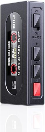 Портативний ЦАП та підсилювач навушників FiiO KA15 (чорний)