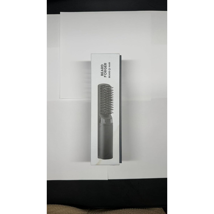 Odenson Beard Forger: Бездротова нагрівальна щітка для бороди – 4 температурні режими, портативна, акумуляторна
