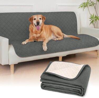 Водонепроникний килимок для собак, диванів та ліжок, захист від подряпин та шерсті, для цуценят та великих тварин, собак та котів (127x157 см)