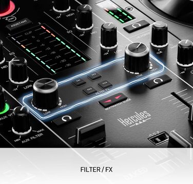 DJ контролер Hercules DJControl Inpulse 500 - 2-Deck USB контролер для Serato DJ Lite та DJUCED