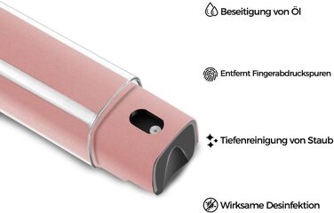 Очиснювач екрану для мобільних пристроїв 2шт (10мл) - для iPhone, монітора, планшета (сірий + рожевий)