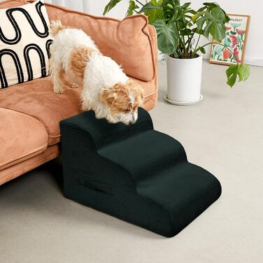 Сходинка для собак Mesa Lemon - 4 сходинки, сірого кольору, для дому та авто, зручна та миюча