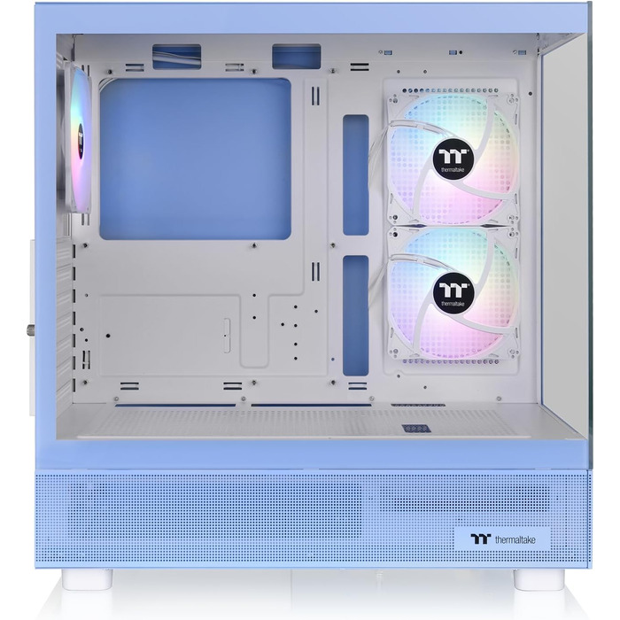 Корпус ПК Thermaltake View 270 Plus TG ARGB, Mid-Tower, скло, вентилятори ARGB, USB-C, підтримка 360мм радіатора, блакитний