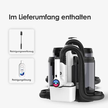 Портативний бездротовий відпарювач для килимів та м'яких меблів Tineco CARPET ONE Spot Essentials