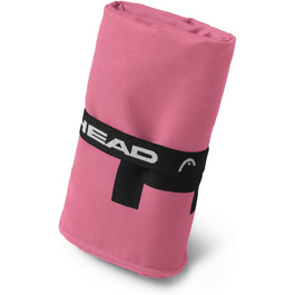 Рушник для спорту та басейну Osama Home Head Active з гумкою, комплект, 60x110 см, рожевий