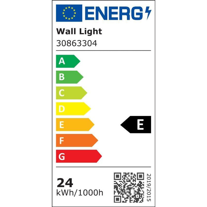 Зовнішня вулична LED-лампа Comely 24W з датчиком руху, IP65, алюміній, тепле світло 3000K для саду, тераси, сходи, чорна