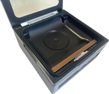 Професійний вакууматор Maxxo VM Profi з подвійною зварювальною лінією, 20 л/хв, 900 мбар, для продуктів харчування, з нержавіючої сталі (камерний вакууматор VM ChamberLine 30)