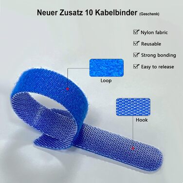 Клема з кабельною коробкою білого кольору, мережевий фільтр із 5 розетками та 3 USB-портами, органайзер для столу, коробка для кабелів з адаптером розеток, 29.5 * 14 * 14 см, кабель 2 м білий