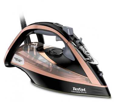 Парова праска Tefal Ultimate Pure 3200 Вт, з системою захисту від крапель та функцією автовимкнення