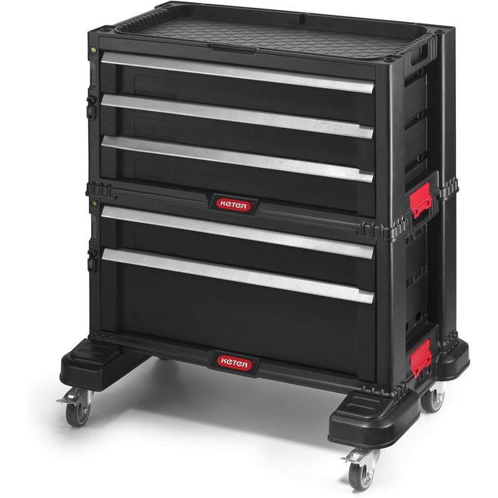 Keter 5-Drawer Tool Wagon with Wheels