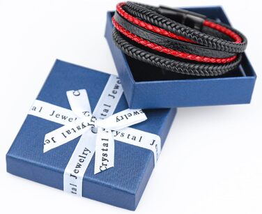 Чоловічий шкіряний браслет ручної роботи, чорний, коричневий, синій, 21 см, шкіряний браслет для чоловіків, подарунок, ювелірні вироби, подарунок на День батька