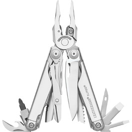 Leatherman Surge Multi-Tool - 21 Tools - Stainless Steel - Black