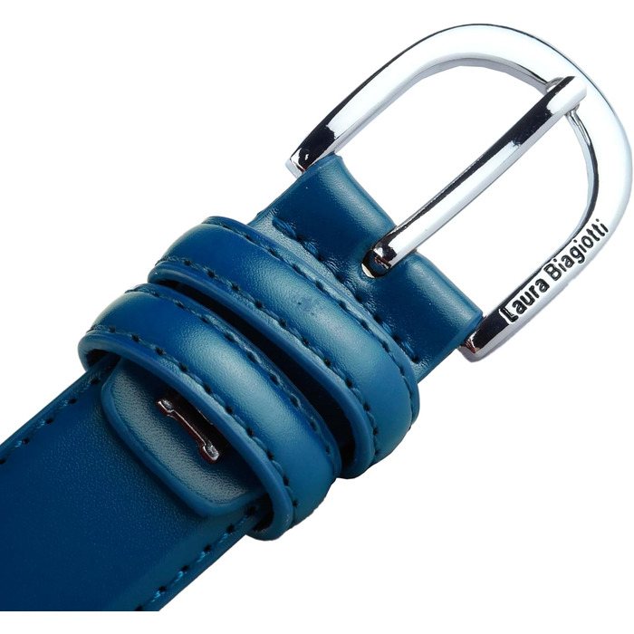 Жіночий шкіряний ремінь Biagiotti Avio 3 см, регульований (115 см) в подарунковій коробці