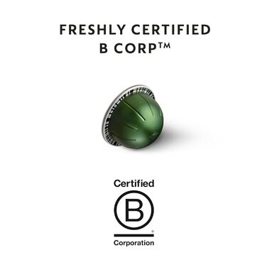 Кава Nespresso Vertuo Stormio, 100 капсул, Арабіка, темне обсмаження, 230 мл