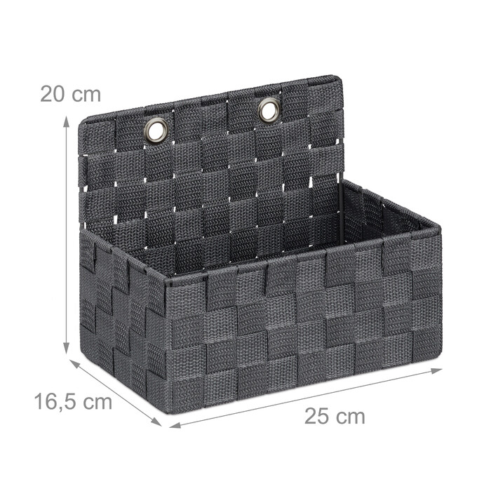 Set of 2 Hanging Storage Baskets