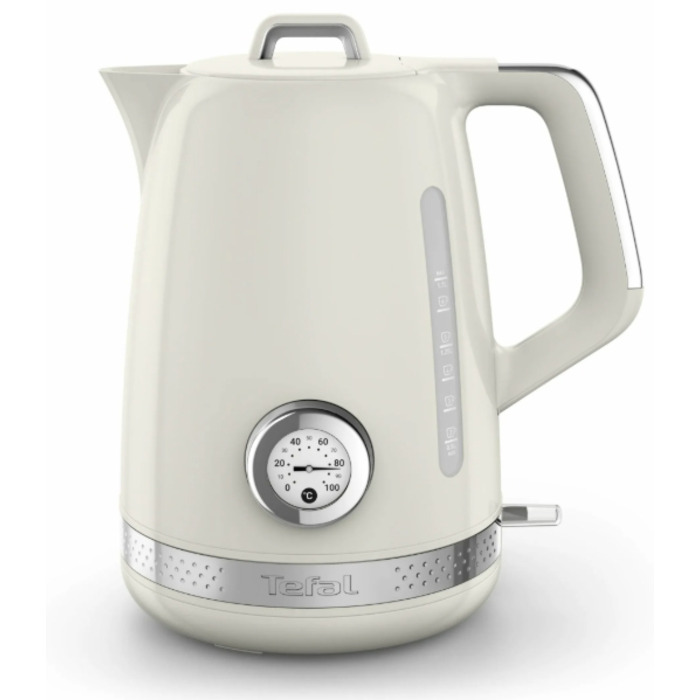 Електричний чайник Tefal KO355AE0, 2400 Вт, 1,7 л, бежевий