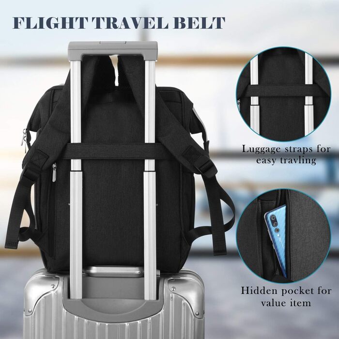 Жіночий рюкзак для школи та подорожей з відділенням для ноутбука 15.6