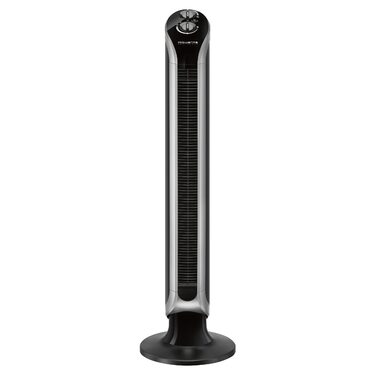 Вентилятор Rowenta Eole Infinite VU6620: тихий, потужний, з пультом керування, 3 швидкості, таймер, чорний