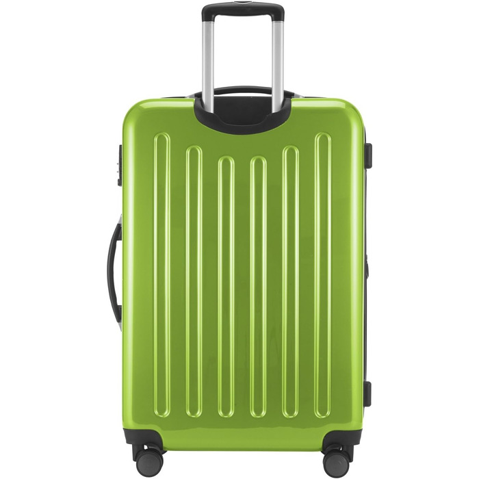 Чемодан Hauptstadtkoffer ALEX - Розширюваний валіз з жорстким корпусом 75 см (119 л) з TSA-замком – міцний дорожній вагончик з 4 подвійними колесами, кольору яблучної зелені, 75 см (L)