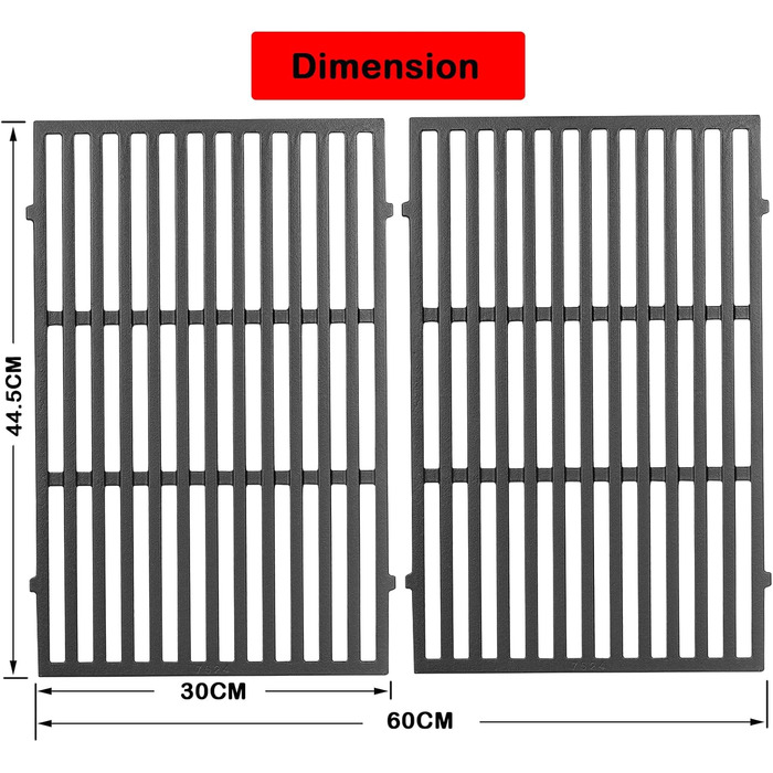 Гриль-решітка чавунна для Weber Spirit 300 серії (310 E310, 320 S310 S320) - замінна частина
