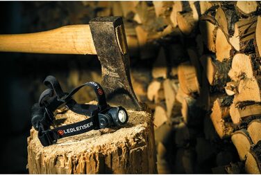 Налобний ліхтар Ledlenser H7R Core, 1000 люмен, акумуляторний, LED, IP67 водонепроникний, фокусування, USB зарядка, дальність 250 м