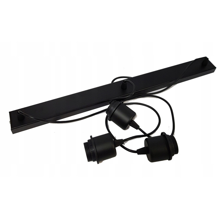 Підвісна LED-лампа ONE Loft: дерево, 3 точки освітлення, цоколь E27