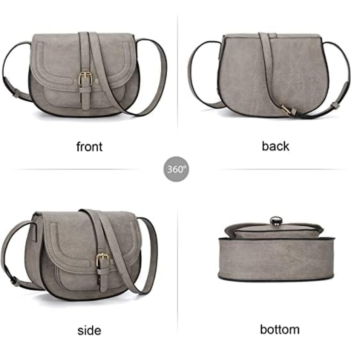 Сумка жіноча AFKOMST через плече з PU шкіри, маленька, регульований знімний ремінець - легка та стильна