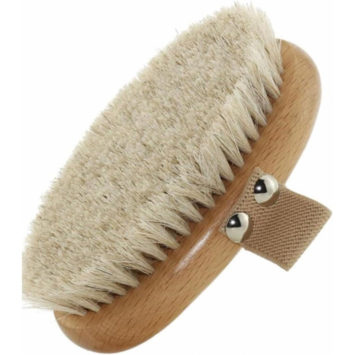 CambOs Women's Wooden Horsehair Bath Brushes, Men's Shower Brushes, Bath Accessories