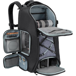 Рюкзак для камери K&F Concept 30L, водонепроникний, з захистом від дощу, для DSLR/SLR, 16