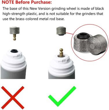 Електричний точилка для кігтів собак та котів з підсвічуванням та 2 колесами, тихий та потужний, з низькою вібрацією, з набором змінних насадок