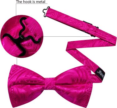 Тісний кравецький аксесуар Barry.Wang: краватка, хустинка та запонки в стилі 'Пlaid' (магента)