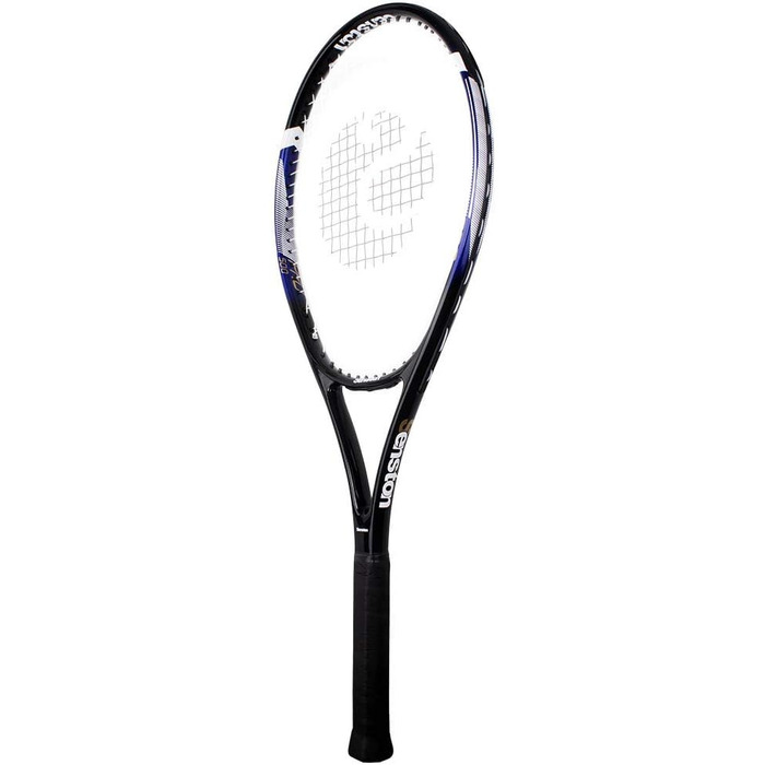 Тенісний racket Senston для професійних тренувань: ракетка для жінок та чоловіків з сумкою, овергрипом та демпфером вібрацій, блакитний, 27 дюймів