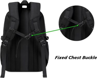 Шкільний рюкзак для хлопчиків та дівчаток-підлітків. Підходить для дітей 8-14 років. Великий, місткий, для школи, гімназії, подарунок. Чорний.