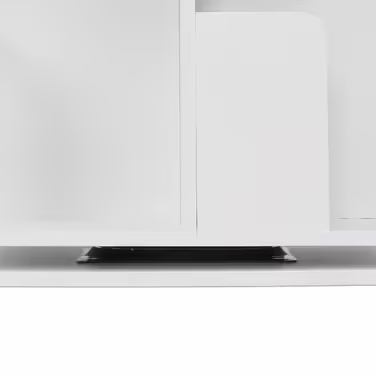 Relaxdays White Rotating Bookshelf