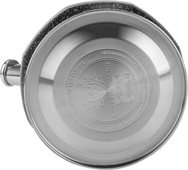 Чайник-заварник Karl Hausmann Induktion 3L з автоматичним свистком, нержавіюча сталь, для всіх типів плит